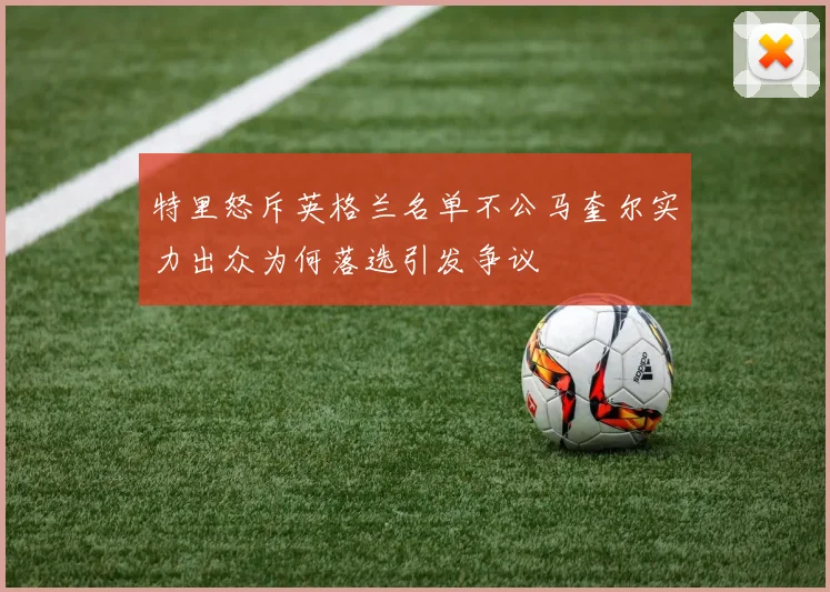 特里怒斥英格兰名单不公马奎尔实力出众为何落选引发争议